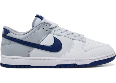 Nike Dunk Low Retro White Deep Royal Wolf Grey