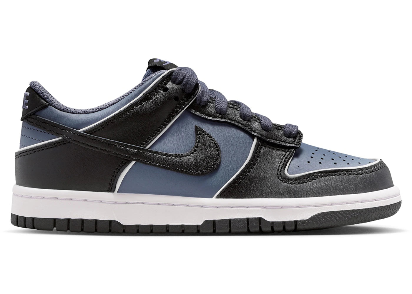 Nike Dunk Low SE Light Carbon White Black (GS) - vue 360