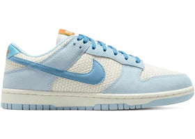 Nike Dunk Low SE Sail Work Blue Hydrogen Blue (Women's) - vue 360