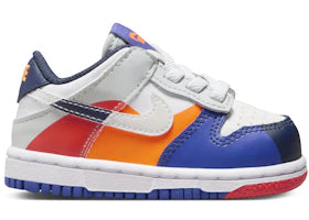 Nike Dunk Low SE White Light Silver Midnight Navy (TD) - vue 360
