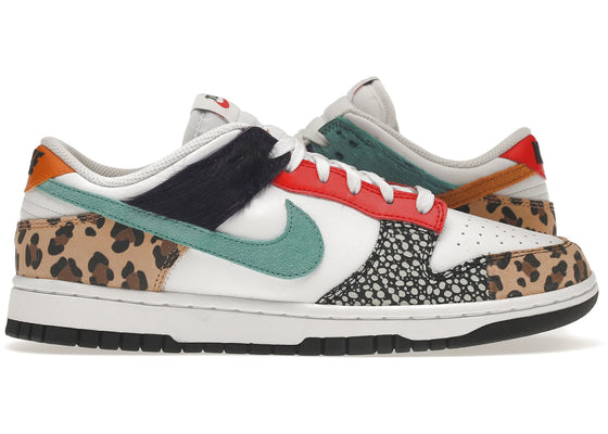 Nike Dunk Low Safari Mix (Women's) sneakers - authentic Nike shoes