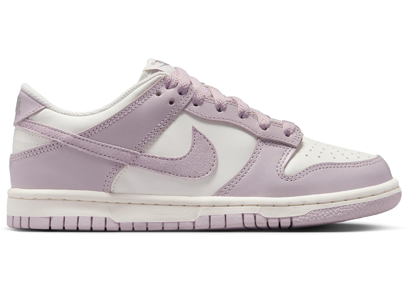 Nike Dunk Low Sail Enigma Stone Particle Rose (GS) - vue 360