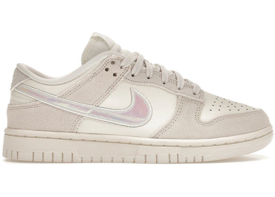 Nike Dunk Low Sail Iridescent Swoosh (Women's) sneakers - authentic Nike shoes