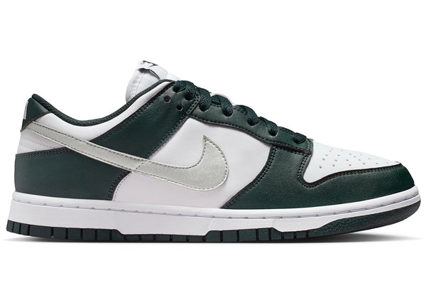 Nike Dunk Low Seaweed Metallic Silver (Women's) sneakers - authentic Nike shoes