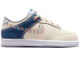 Nike Dunk Low Soft Pearl Blue Denim (PS) - vue 360