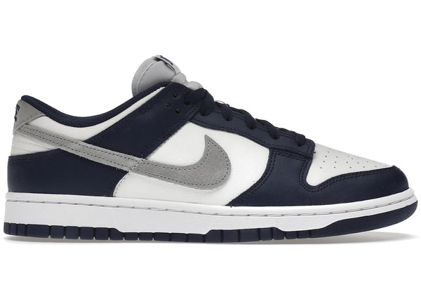 Nike Dunk Low Summit White Midnight Navy sneakers - authentic streetwear shoes