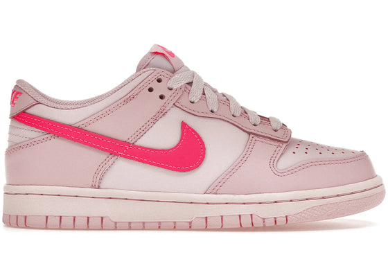 Nike Dunk Low Triple Pink (GS) sneakers - authentic streetwear shoes