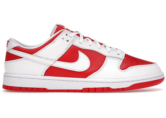 Nike Dunk Low Championship Red sneakers - authentic streetwear shoes
