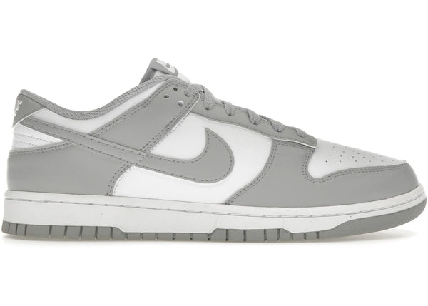 Nike Dunk Low White Light Smoke Grey sneakers - authentic streetwear shoes