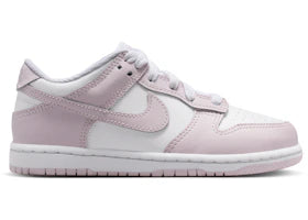 Nike Dunk Low White Light Violet (PS) - authentic Nike sneakers