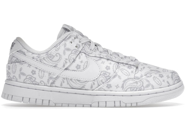 Nike Dunk Low White Paisley (Women's) sneakers - authentic streetwear shoes