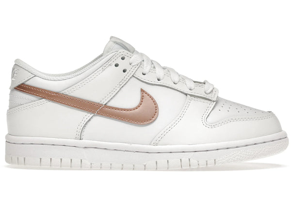 Nike Dunk Low White Pink (GS) sneakers - authentic Nike shoes