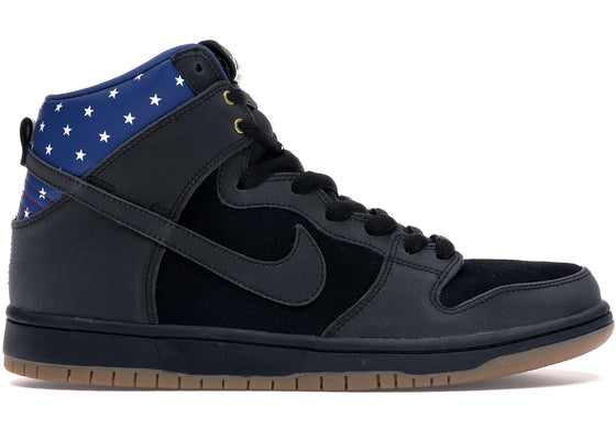 Nike SB Dunk High Captain America sneakers - authentic streetwear shoes