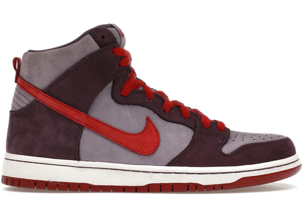 Nike SB Dunk High Daybreak Plum sneakers - authentic streetwear shoes