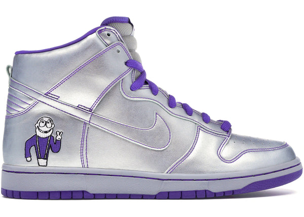 Nike SB Dunk High Dinosaur Jr. sneakers - authentic streetwear shoes