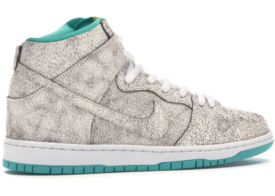 Nike SB Dunk High Flamingo sneakers - authentic streetwear shoes