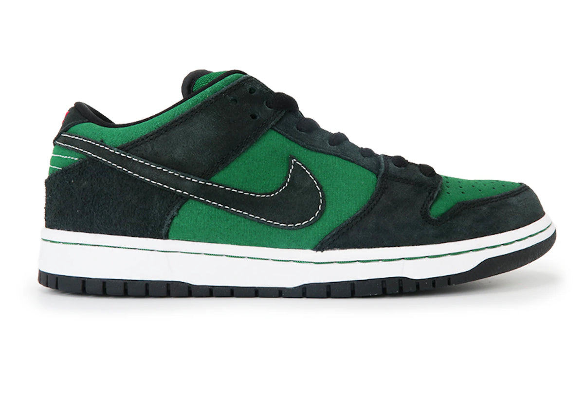 Nike SB Dunk Low Pine Green Black - vue 360