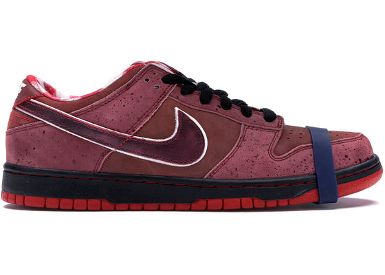 Nike SB Dunk Low Concepts Red Lobster sneakers - authentic streetwear shoes