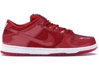 Nike SB Dunk Low Rotes Lackleder