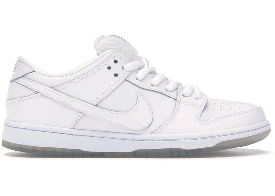 Nike SB Dunk Low White Ice sneakers - authentic streetwear shoes
