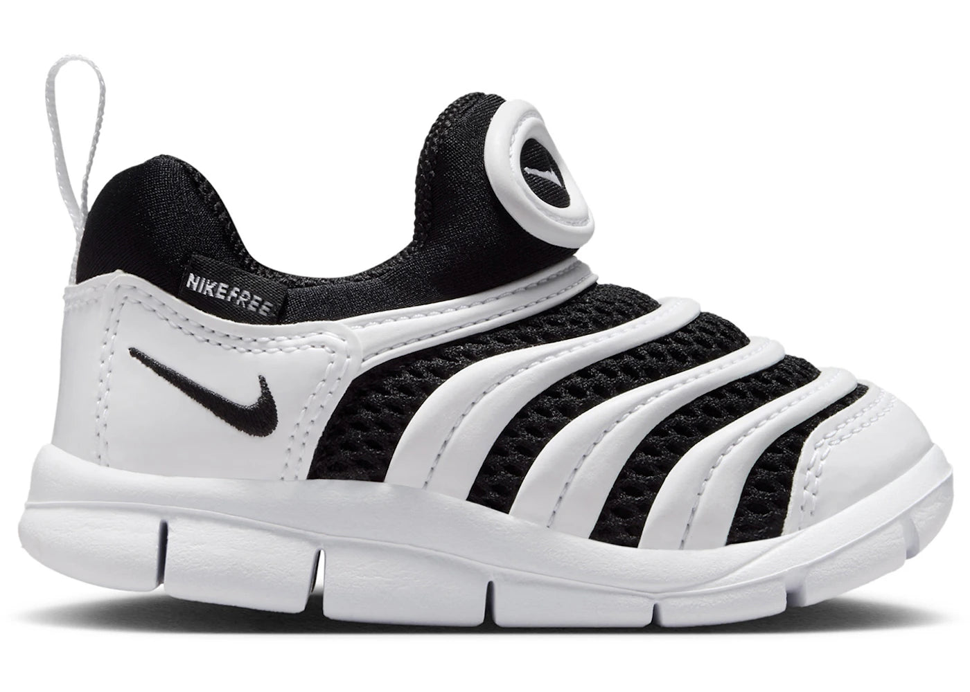 Nike Dynamo Free White Black (TD) - vue 360