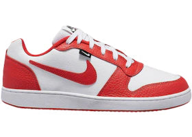Nike Ebernon Low PRM White University Red Black - vue 360