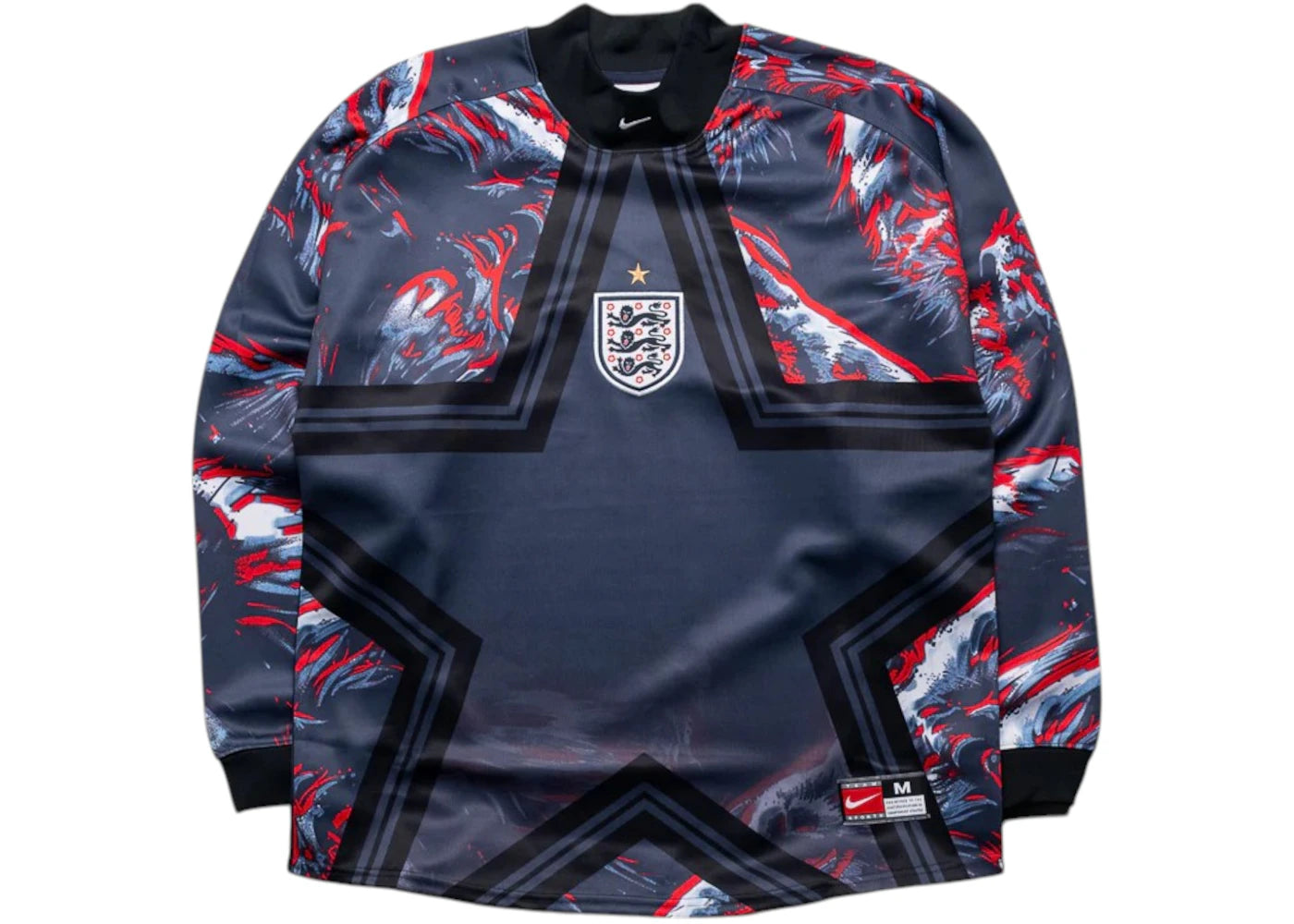 Nike England Authentic Torwarttrikot Schwarz/Obsidian - vue 360
