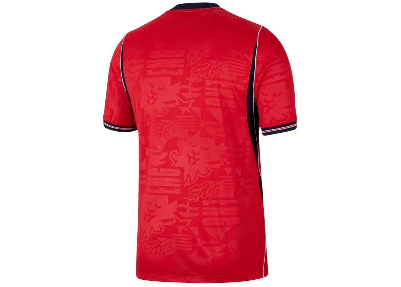 Nike England National Team 2026 Away Stadium Jersey Speed Red/Obsidian/White - vue secondaire B