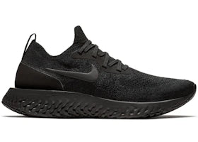 Nike Epic React Flyknit Triple Black (Women's)