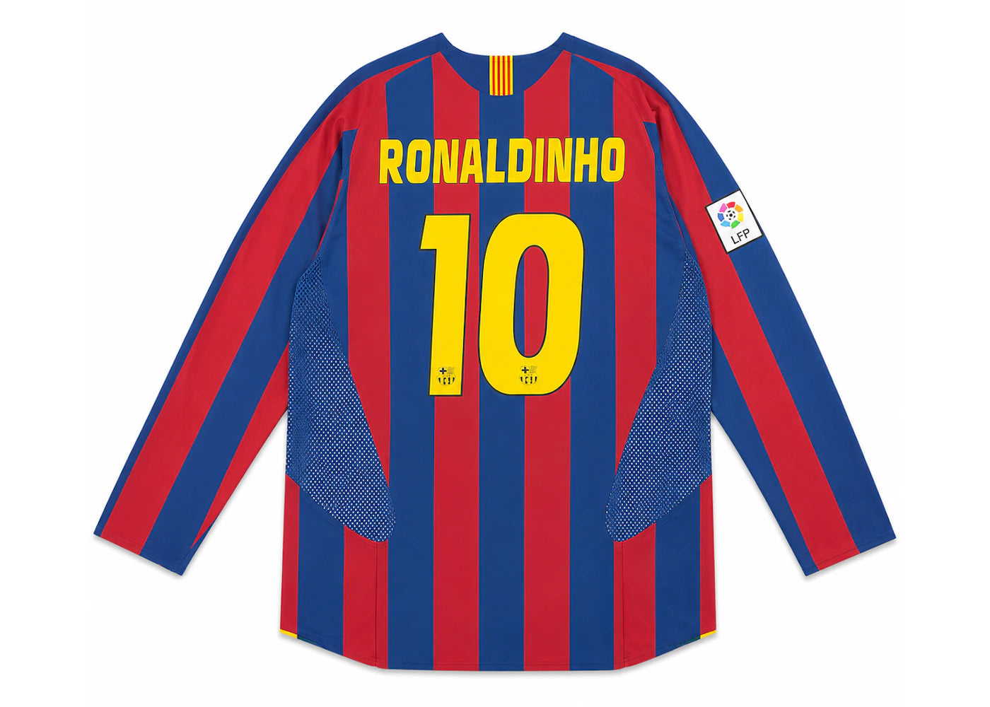 Nike FC Barcelona Re-Issue 2005/06 Ronaldinho #10 Home Jersey Multicolor - vue secondaire B