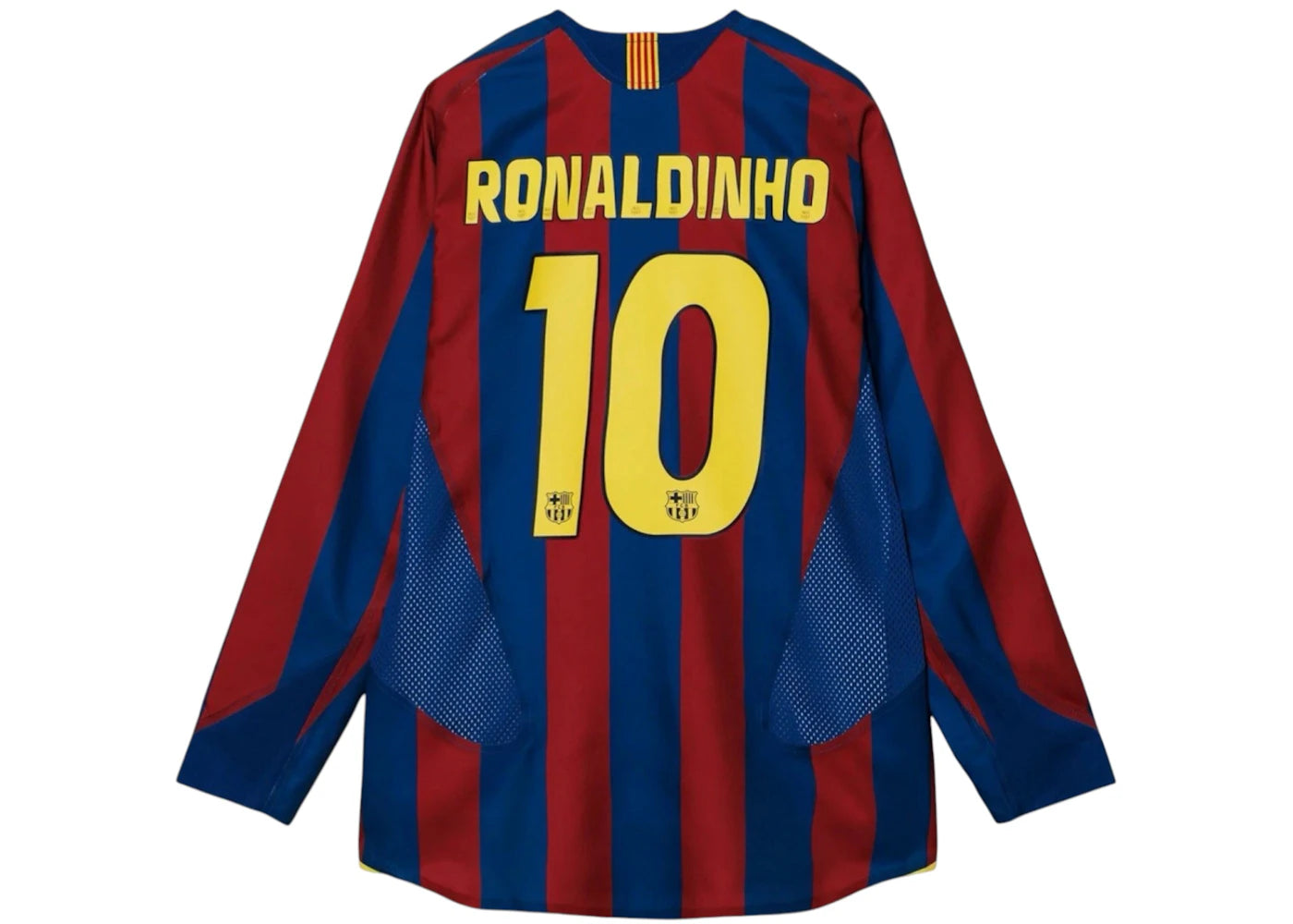 Nike FC Barcelona Re-Issue 2005/06 Ronaldinho #10 Home Jersey Multicolor - vue 360