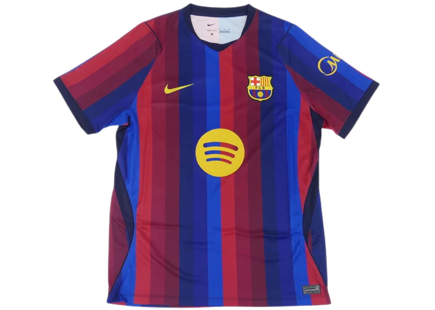 Nike FC Barcelona 2026/27 Stadium Home Dri-FIT Soccer Replica Jersey Deep Garnet/Blue Void/Blackened Blue/Mineral Yellow - vue secondaire A