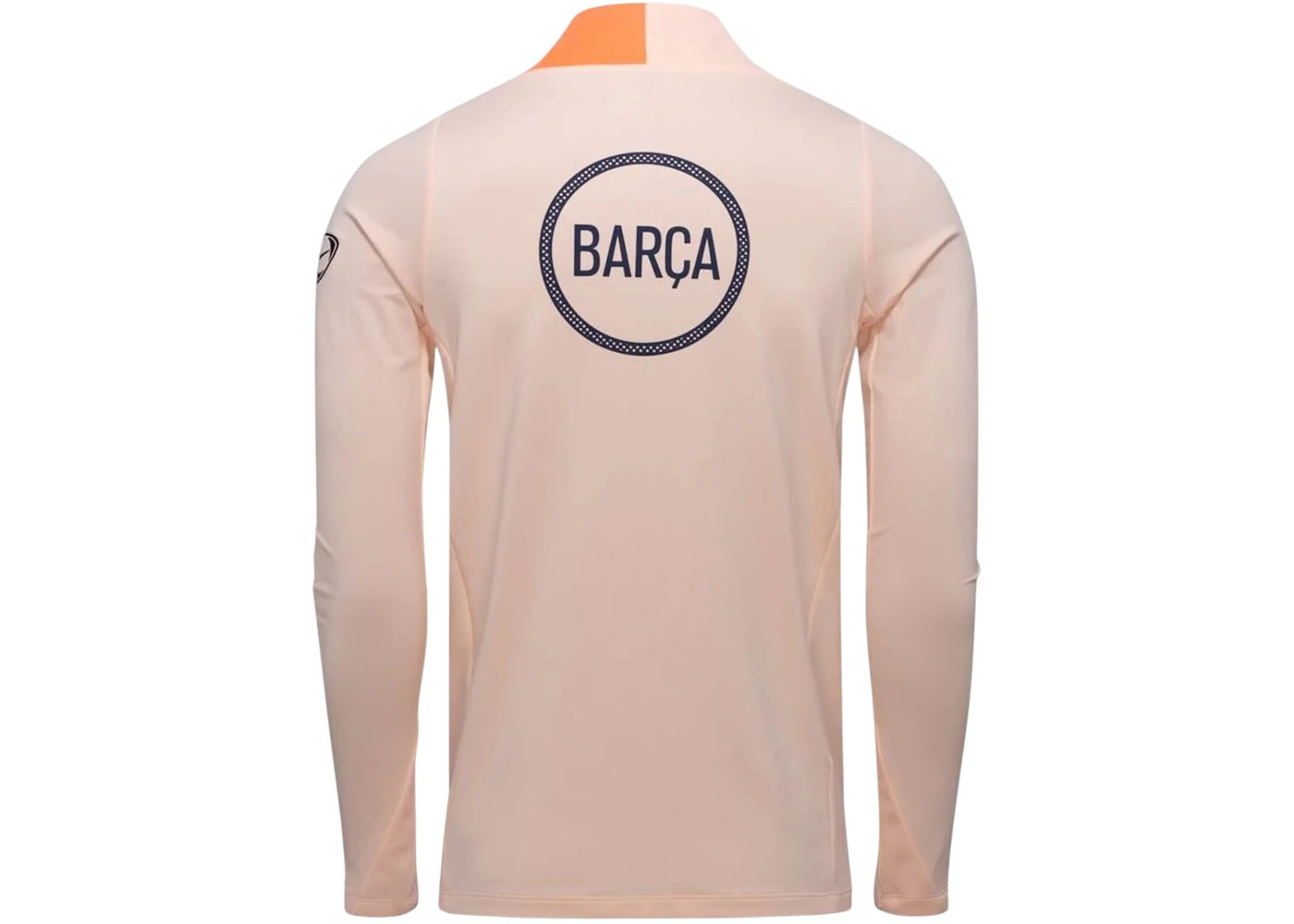 Nike FC Barcelona Strike Third Total 90 Knit Drill Top Crimson Tint/Bright Mango/Midnight Navy - vue secondaire B