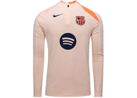Nike FC Barcelona Strike Third Total 90 Knit Drill Top Crimson Tint/Bright Mango/Midnight Navy