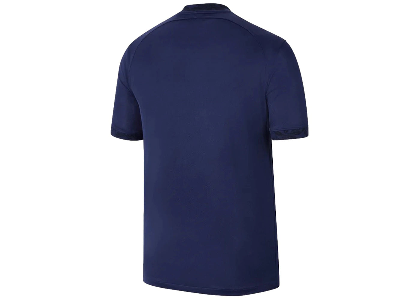 Nike France 2022/23 Stadium Home Dri-FIT Soccer Jersey Midnight Navy/Metallic Gold - vue secondaire B
