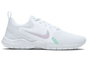 Nike Flex Experience Run 10 White Violet Shock (Women's) - vue 360