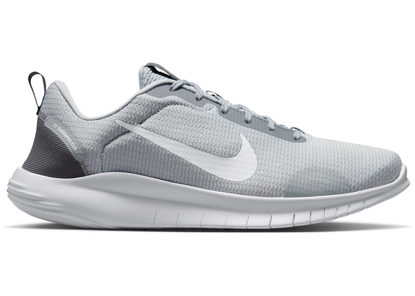 Nike Flex Experience Run 12 Wolf Grey Iron Grey White - vue 360