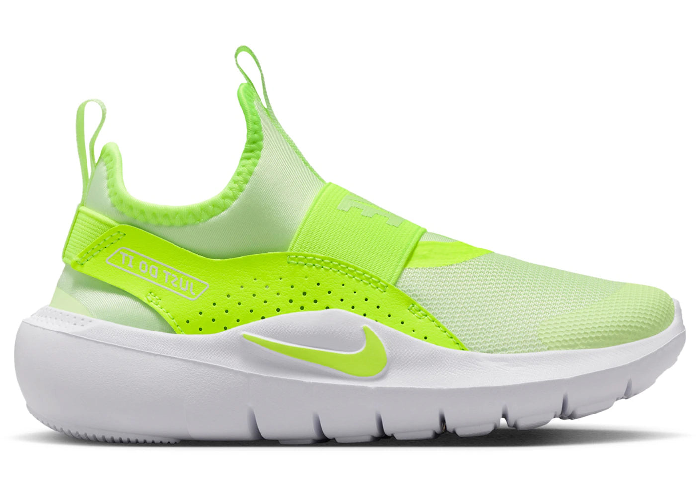 Nike Flex Runner 4 Barely Volt White Volt (PS) - vue secondaire A