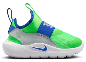 Nike Flex Runner 4 Green Strike Game Royal (TD) - vue 360
