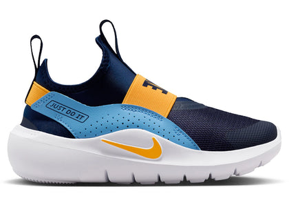 Nike Flex Runner 4 Navy University Blue Laser Orange (PS) - authentic Nike sneakers