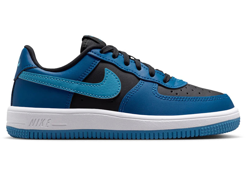 Nike Force 1 Low Black Court Blue (PS) - vue 360