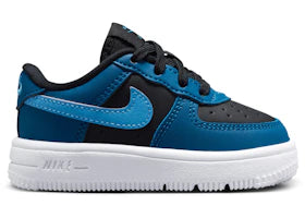 Nike Force 1 Low Black Court Blue (TD) - vue 360