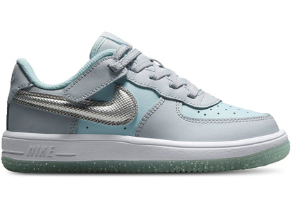 Nike Force 1 Low EasyOn Pure Platinum Glacier Blue (PS) - authentic Nike sneakers