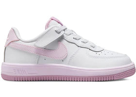 Nike Force 1 Low EasyOn White Elemental Pink Pink Foam (PS)