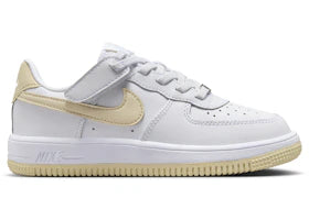 Nike Force 1 Low EasyOn White Light Khaki (PS) - authentic Nike sneakers