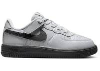 Nike Force 1 Low EasyOn Wolf Grey Dark Smoke Grey (PS)
