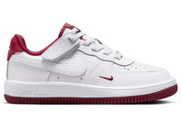 Nike Force 1 Low LV8 EasyOn White Team Red (PS)