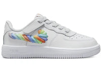 Nike Force 1 Low LV8 EasyOn White Terra Blush Vapor Green Multi-Color (PS)