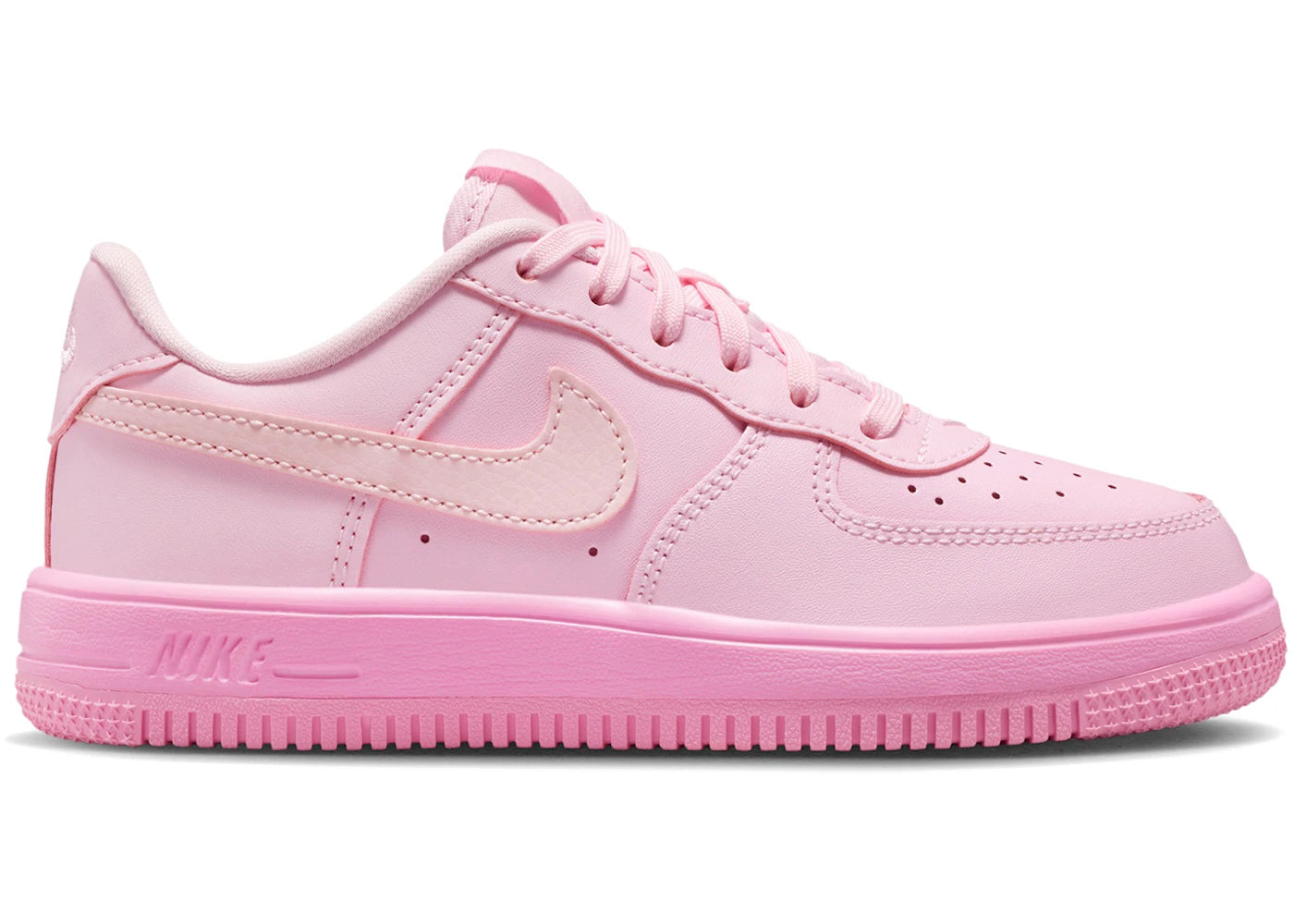 Nike Force 1 Low Triple Pink (PS) - vue 360