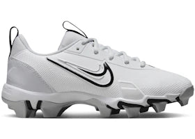 Nike Force Trout 9 Keystone White Pure Platinum Metallic Silver Black (GS)